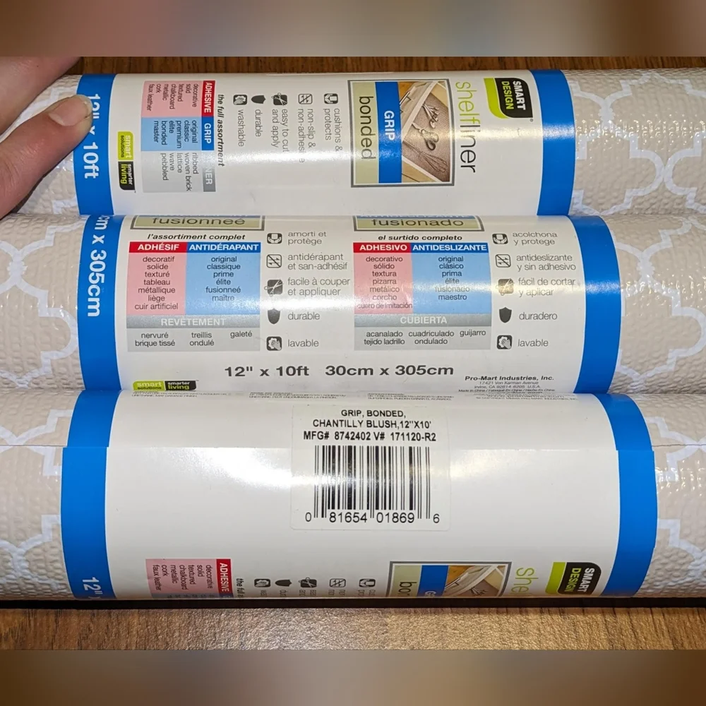 Shelf Liner Very Light Pink 5.5 Rolls